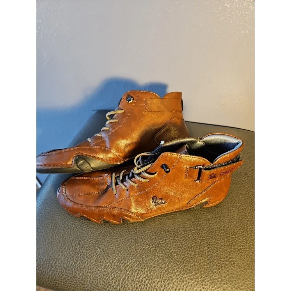 DBeck Explorer Waterproof Shoes Mens 8.5‎ Leather Camping Hiking Driving